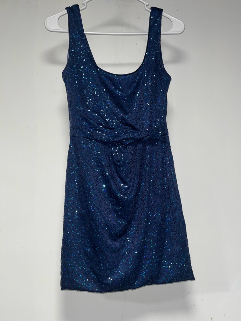 Navy Sequin Dress